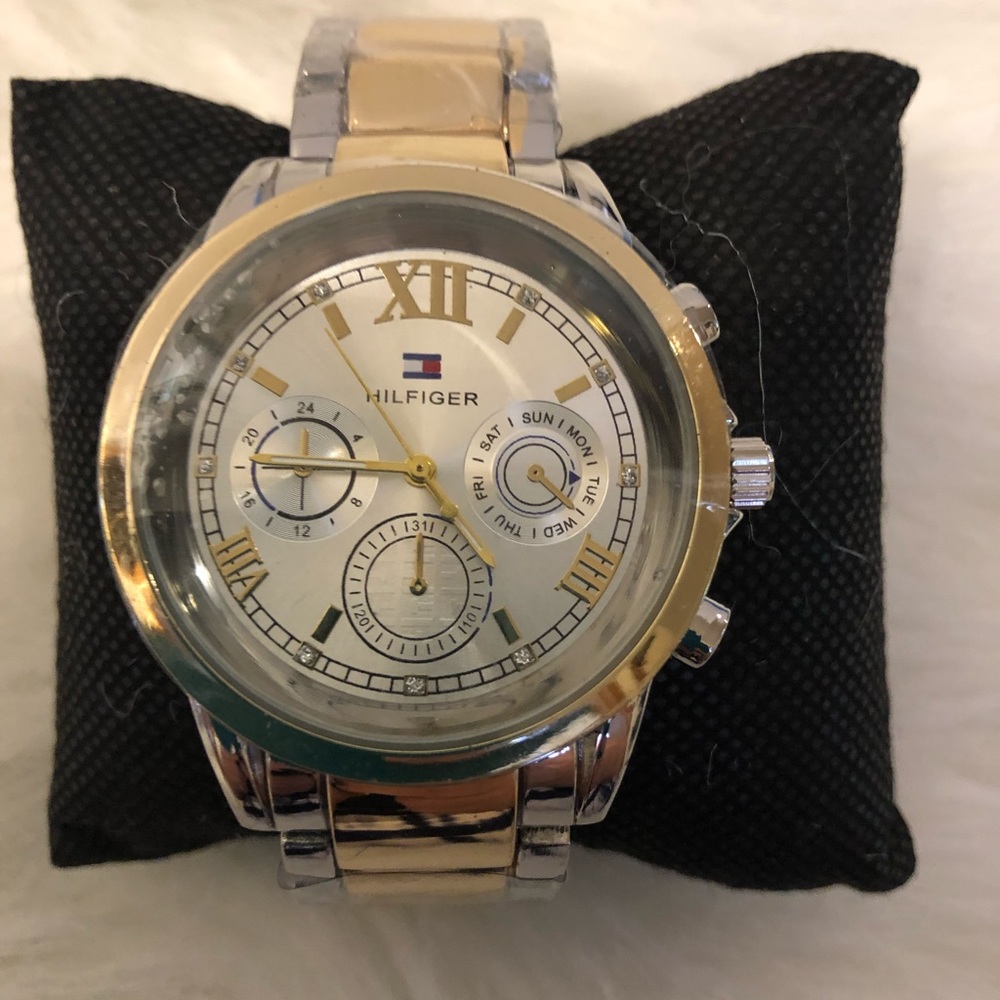 Tommy Hilfiger watch two tones